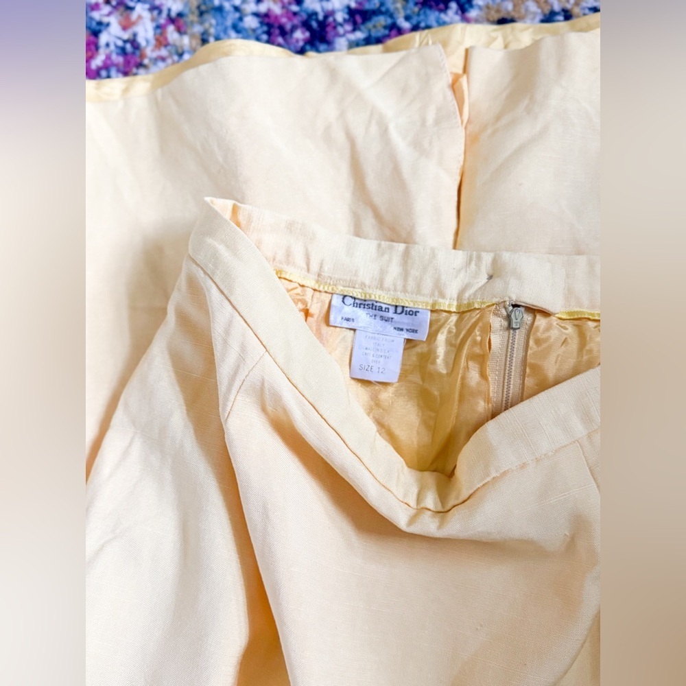 Vintage Christian Dior Skirt - Picture 5 of 5